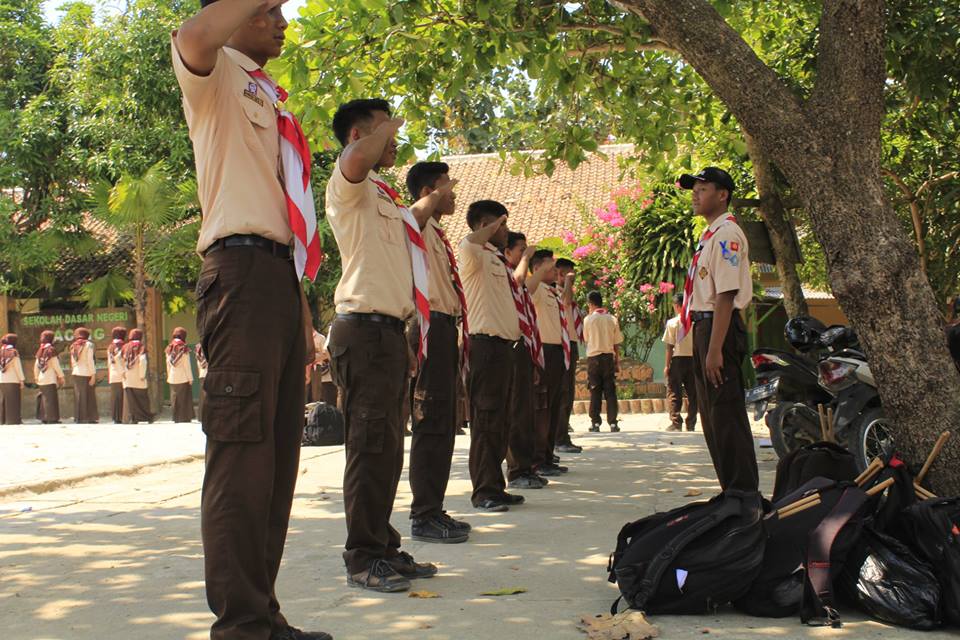 Perkemahan Pelantikan Penegak Bantara Pangkalan MA Riyadlotut Thalabah Sedan