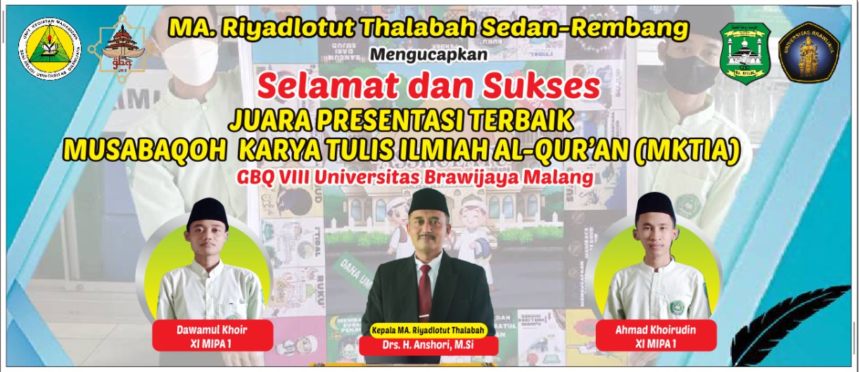 Juara Presentasi Terbaik MKTIA Gebyar Brawijaya Qur'ani ke-8 Universitas Brawijaya-Malang
