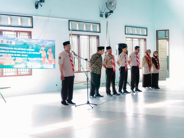 Pengurus Dewan Ambalan Pramuka MA Riyadlotut Thalabah Adakan Perkemahan Laksana