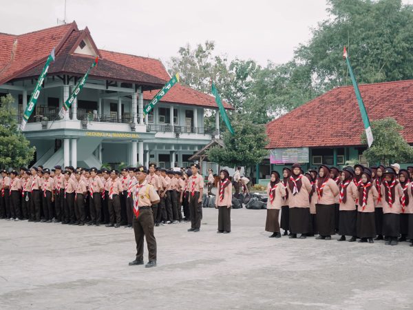 Perkemahan Tamu Ambalan MA Riyadlotut Thalabah Tanamkan Nilai Disiplin dan Tanggung Jawab