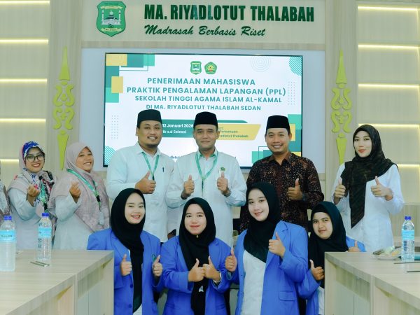 MA Riyadlotut Thalabah Terima Mahasiswa PPL STAI Al-Kamal Sarang