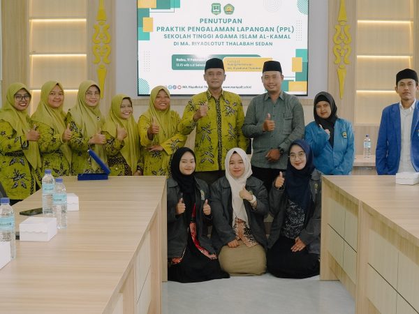 Mahasiswa PPL STAI Al-Kamal Resmi Ditarik dari MA Riyadlotut Thalabah Sedan